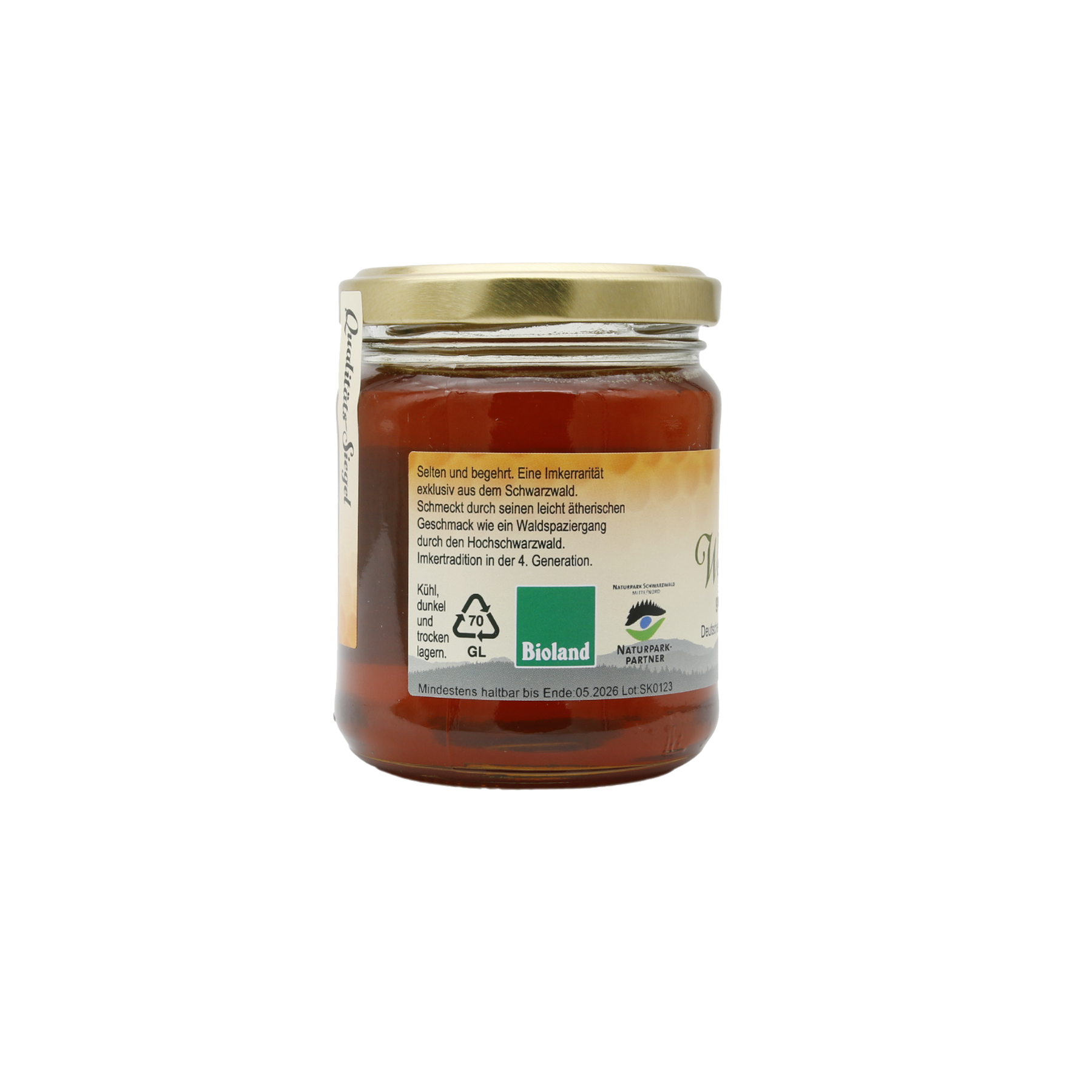 Weißtannenhonig links 250g